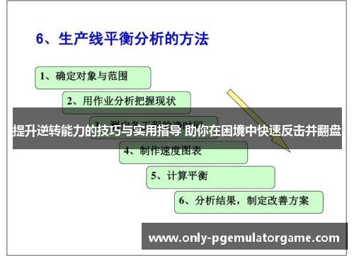 提升逆转能力的技巧与实用指导 助你在困境中快速反击并翻盘
